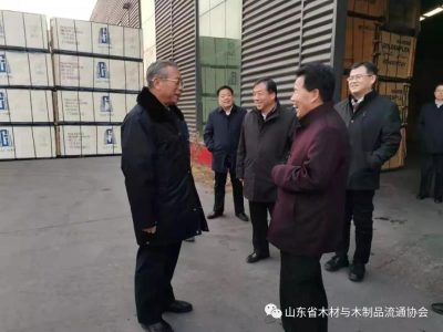 刘家义书记元旦到金如意木业集团考察